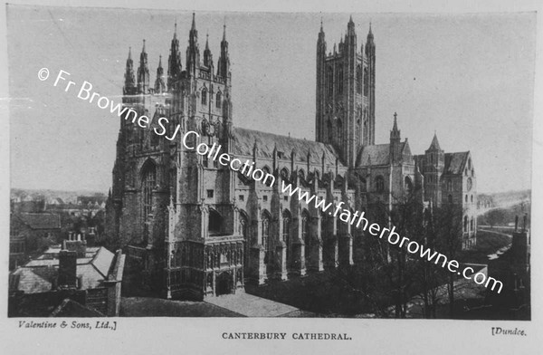 COPY NEGS ENGLISH CATHEDRALS FR.AUBREY BURQUI CANTERBURY